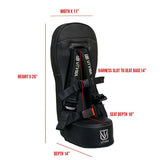 UTVMA Polaris RZR 4 1000 Front & Rear Bump Seat Set
