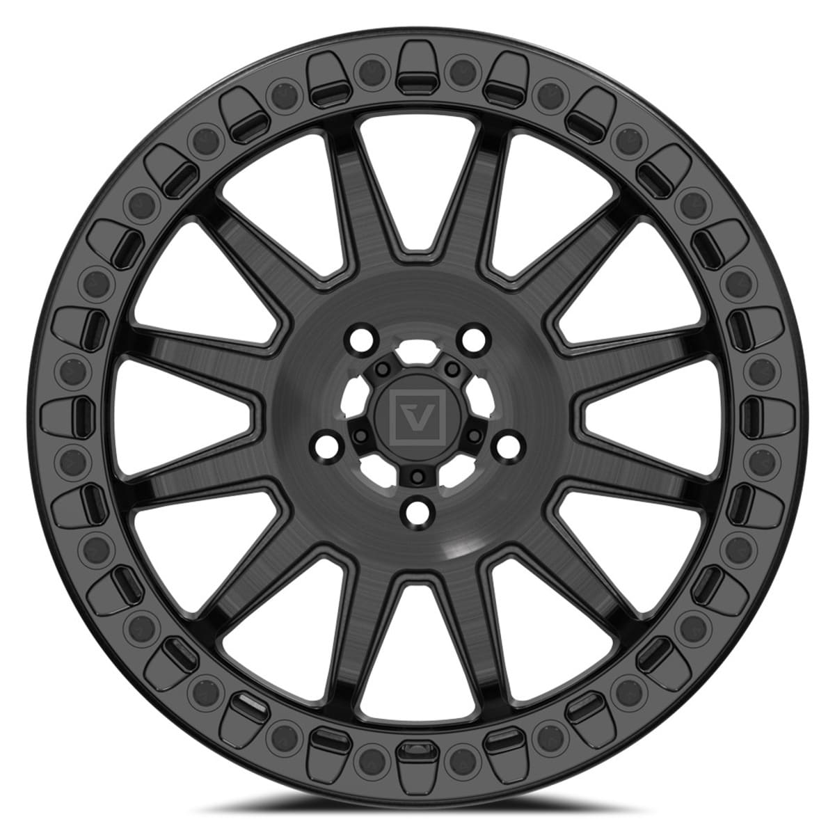 Valor Off-Road V09 Beadlock - Bruched Charcoal