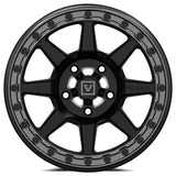 Valor Off-Road V13 UTV Wheel - Satin Black