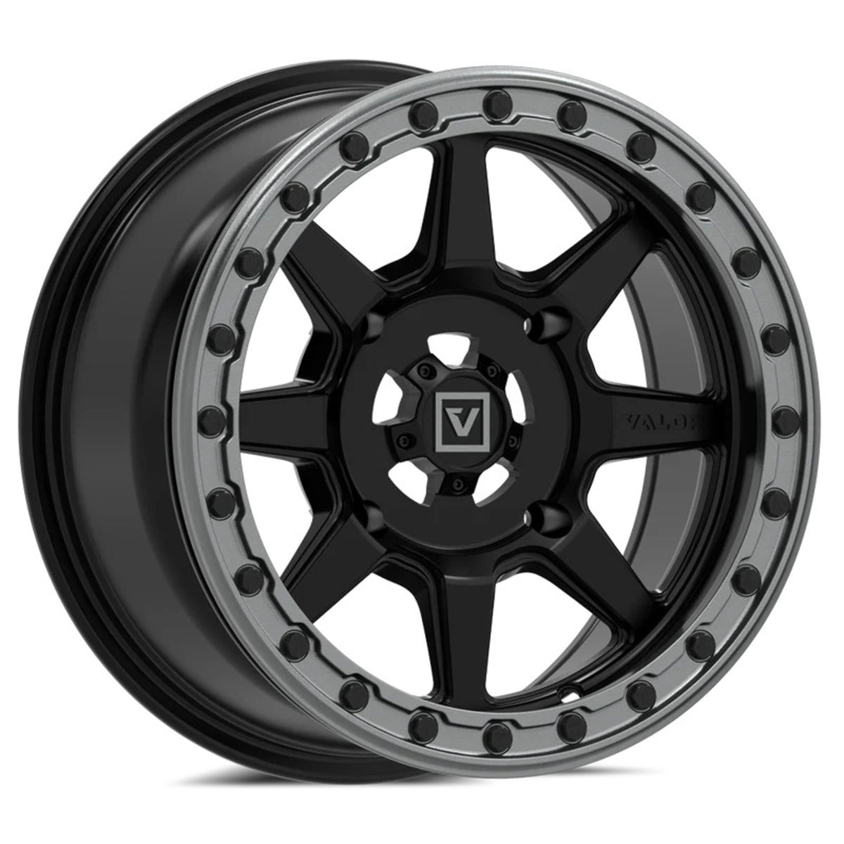 Valor Off-Road V13 UTV Wheel - Satin Black