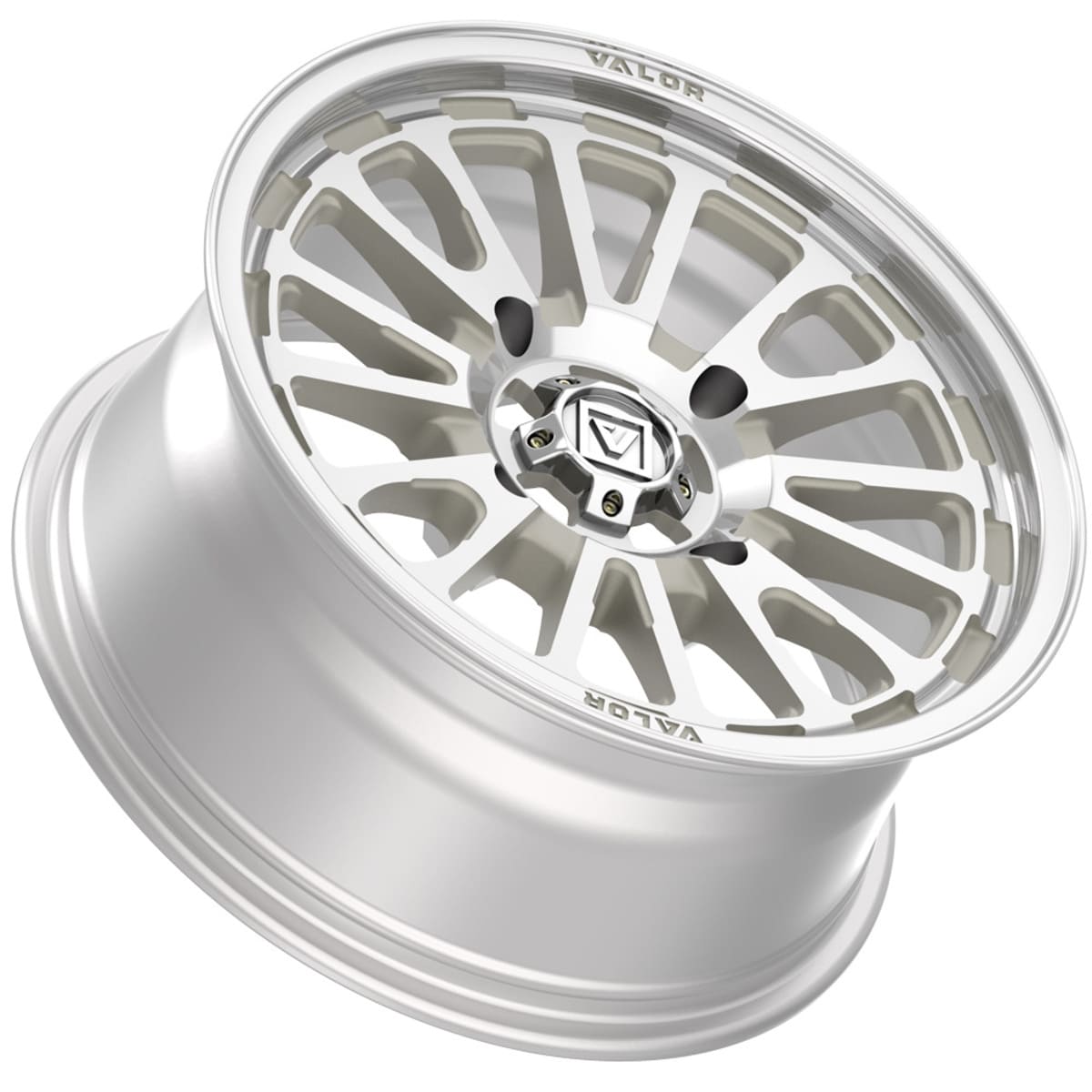 Valor Off-Road V14 UTV Wheel - Raw Machined