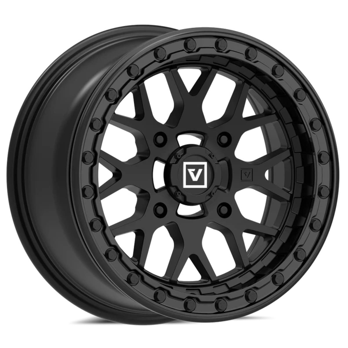 Valor Offroad Alpha on 15x7 V07 SB UTV Wheel & Tire Kit