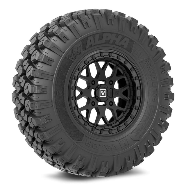 Valor Offroad Alpha on 15x7 V07 SB UTV Wheel & Tire Kit