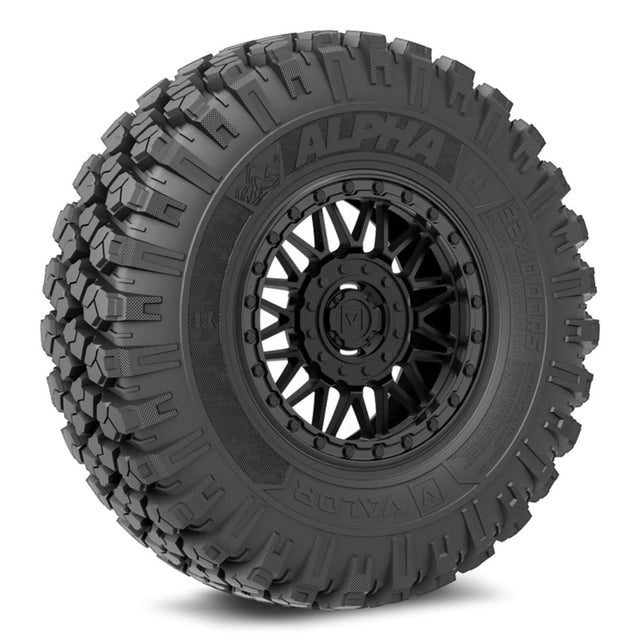 Valor Offroad Alpha on 15x7 V08 SB UTV Wheel & Tire Kit