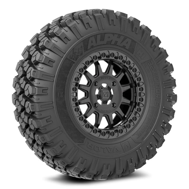 Valor Offroad Alpha on 15x7 V09 BC UTV Wheel & Tire Kit