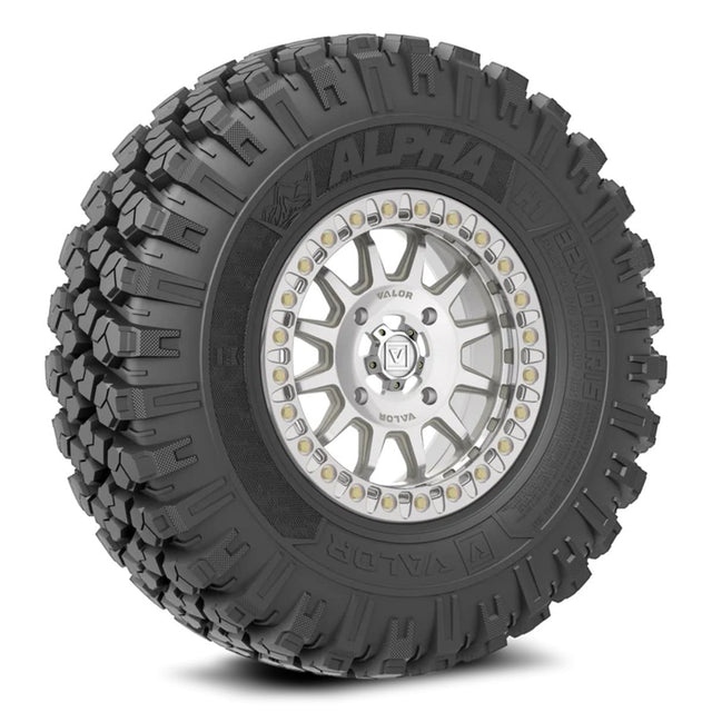 Valor Offroad Alpha on 15x7 V09 RM UTV Wheel & Tire Kit