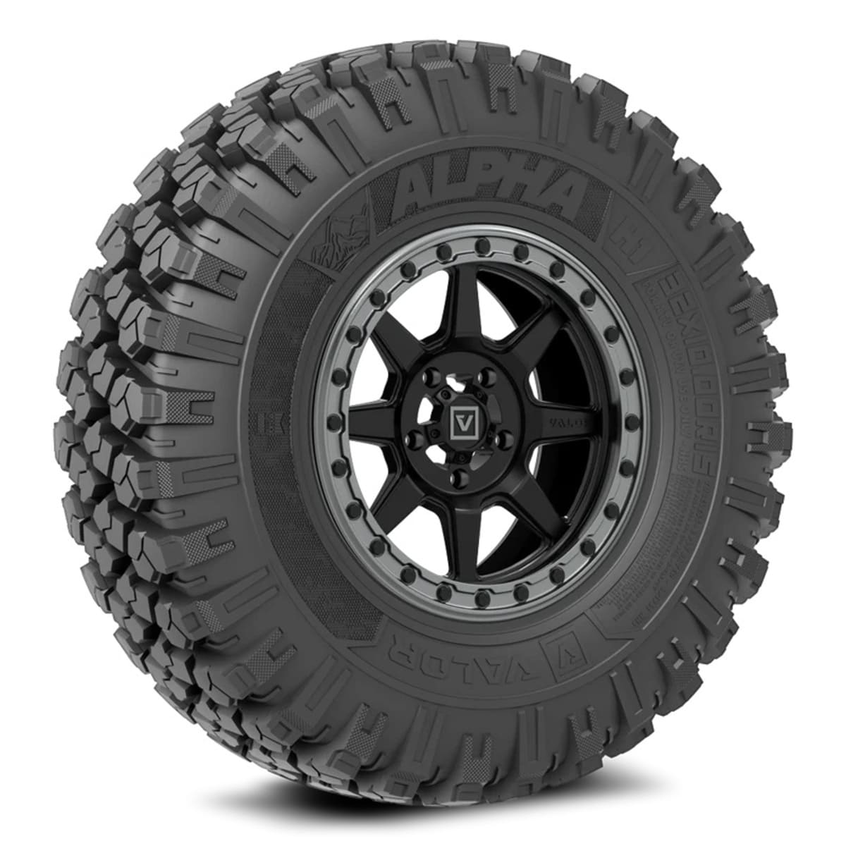Valor Offroad Alpha on 15x7 V13 SB UTV Wheel & Tire Kit