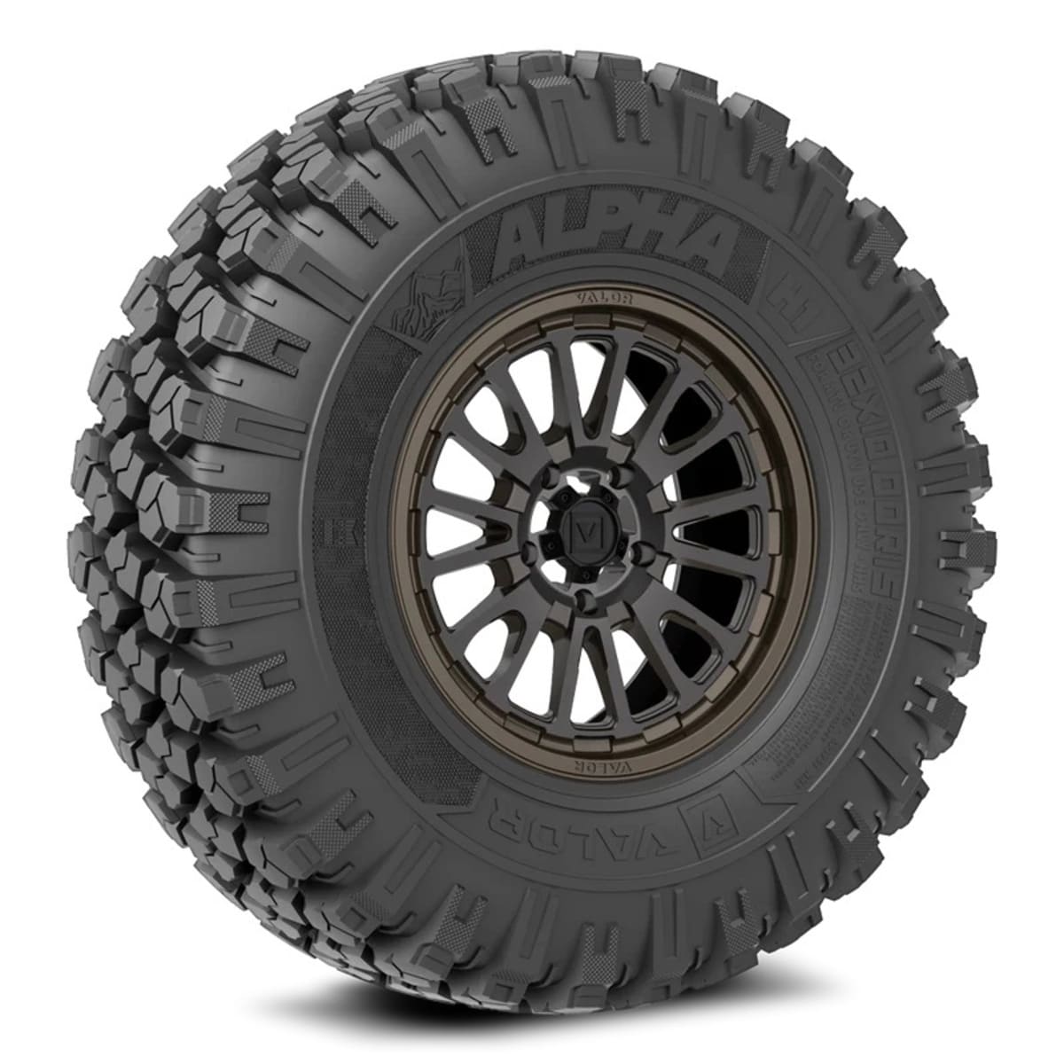 Valor Offroad Alpha on 15x7 V14 RB UTV Wheel & Tire Kit