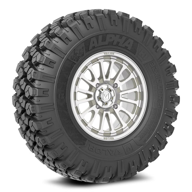 Valor Offroad Alpha on 15x7 V14 RM UTV Wheel & Tire Kit
