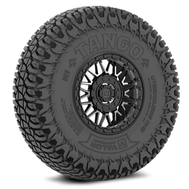Valor Offroad Tango on 15x7 V08 DT UTV Wheel & Tire Kit