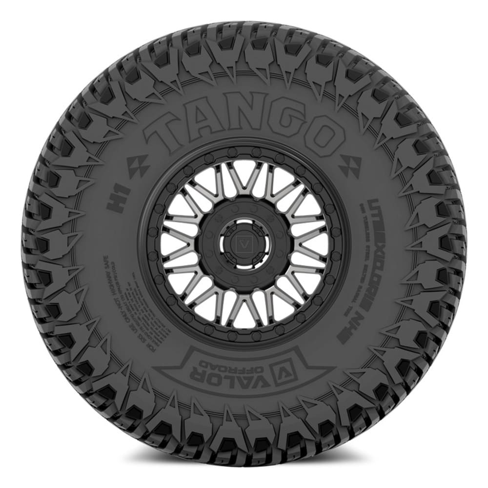 Valor Offroad Tango on 15x7 V08 DT UTV Wheel & Tire Kit