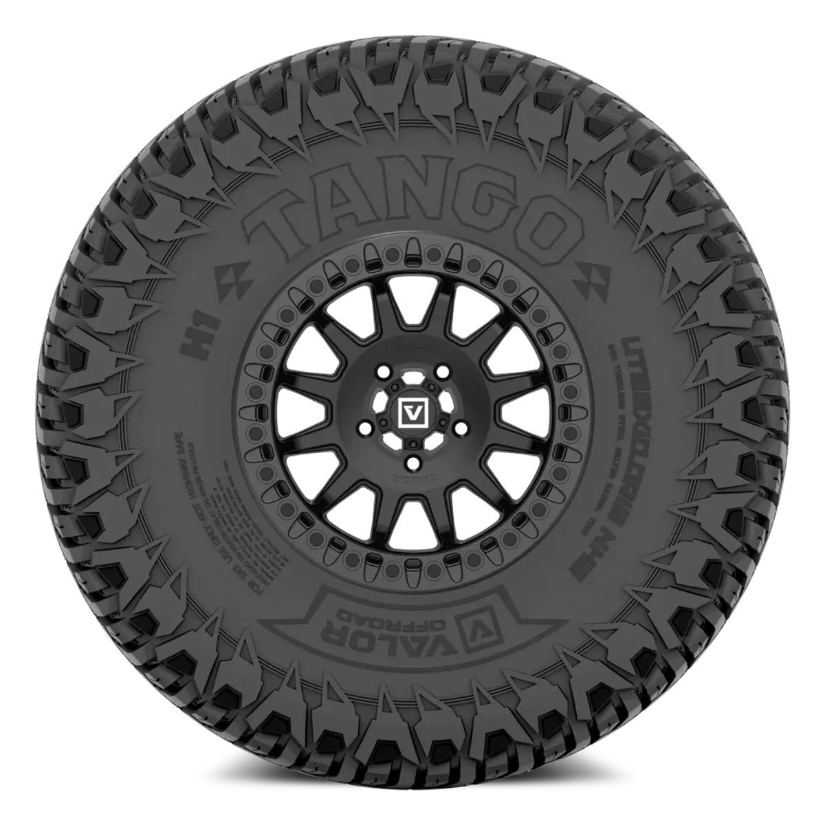 Valor Offroad Tango on 15x7 V09 SB UTV Wheel & Tire Kit