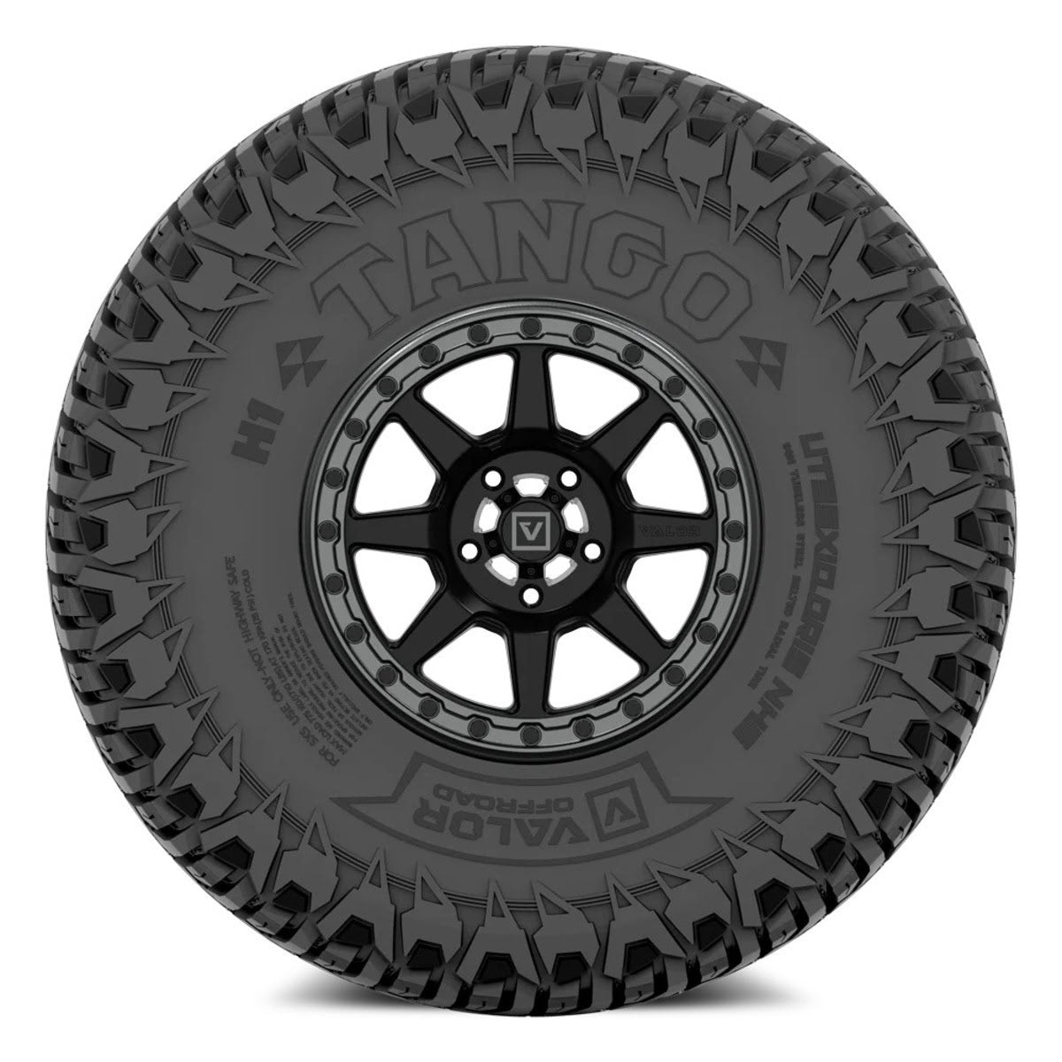 Valor Offroad Tango on 15x7 V13 SB UTV Wheel & Tire Kit