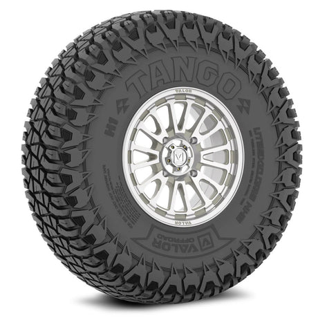 Valor Offroad Tango on 15x7 V14 RM UTV Wheel & Tire Kit
