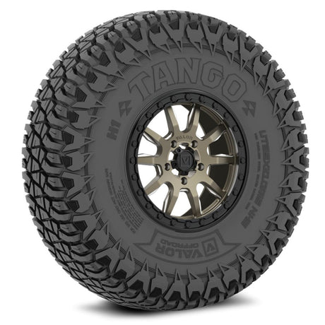 Valor Offroad Tango on 15x7 V15 Bronze UTV Wheel & Tire Kit
