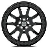 Valor Offroad V15 Satin Black UTV Wheel