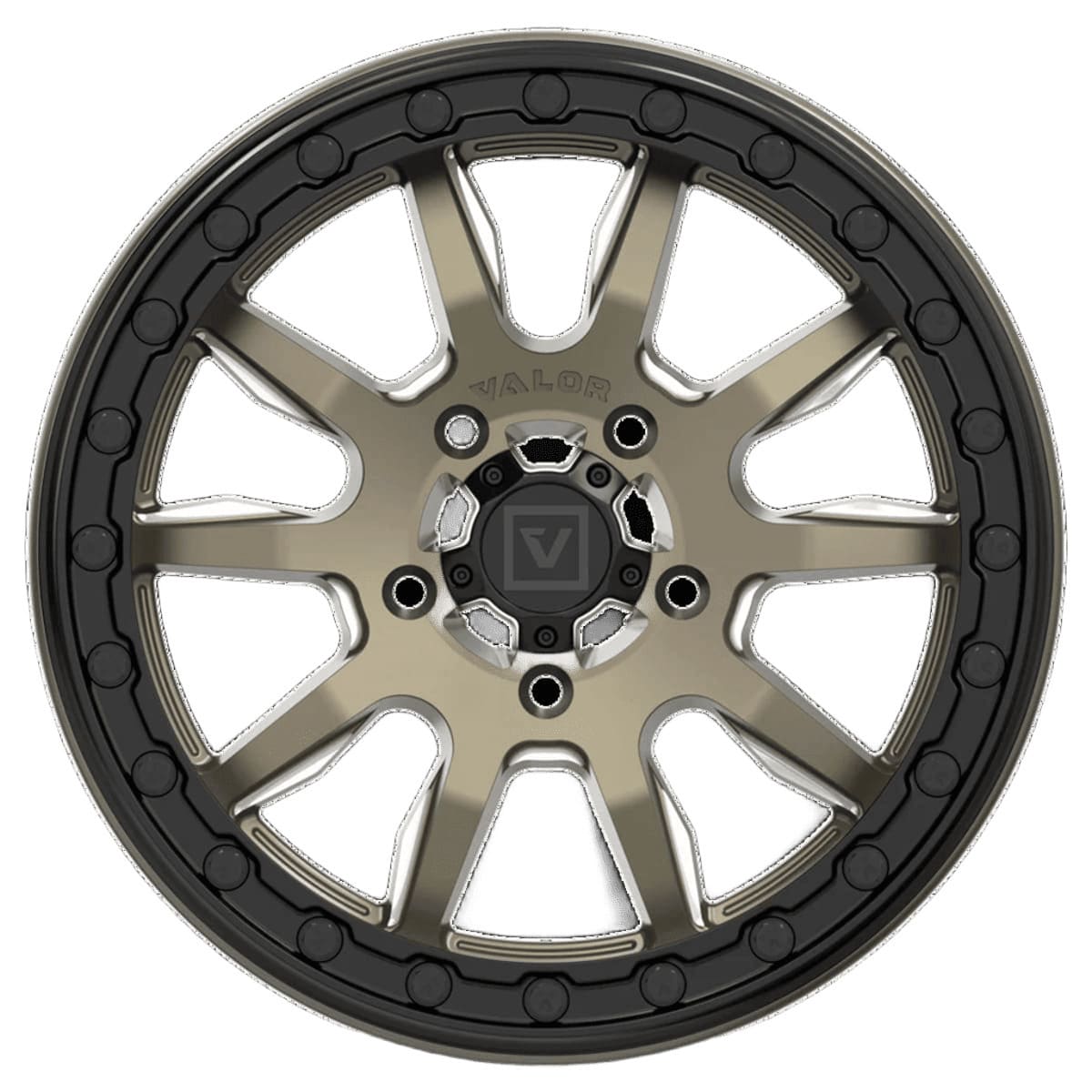 Valor Offroad V15 Satin Bronze UTV Wheel