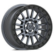 Valor Offroad V16 Beadlock UTV Wheel - Satin Gunmetal