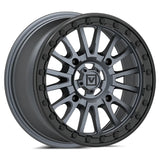 Valor Offroad V16 Beadlock UTV Wheel - Satin Gunmetal