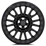 Valor Offroad V16 UTV Beadlock Wheel - Satin Black