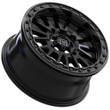 Valor Offroad V16 UTV Beadlock Wheel - Satin Black