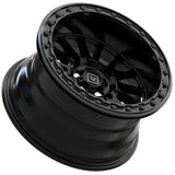 Valor Offroad V16 UTV Beadlock Wheel - Satin Black