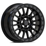 Valor Offroad V16 UTV Beadlock Wheel - Satin Black