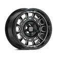 Valor Offroad V17 Beadlock UTV Wheel - Gloss Black Milled