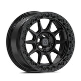 Valor Offroad V18 Beadlock UTV Wheel - Gloss Black