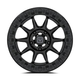 Valor Offroad V18 Beadlock UTV Wheel - Gloss Black