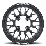Vision Wheel 4 Lug 346 Storm - Gloss Black Milled