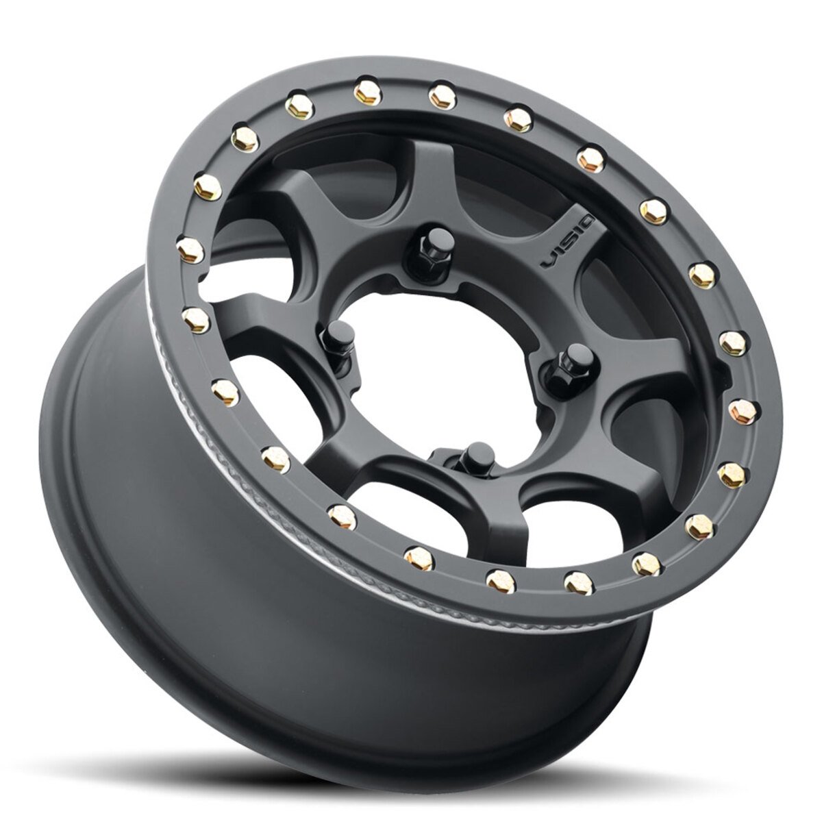 Vision Wheel 4 Lug 351BL Flow UTV Beadlock - Satin Black