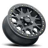 Vision Wheel 4 Lug GV8BL Invader Beadlock - Satin Black