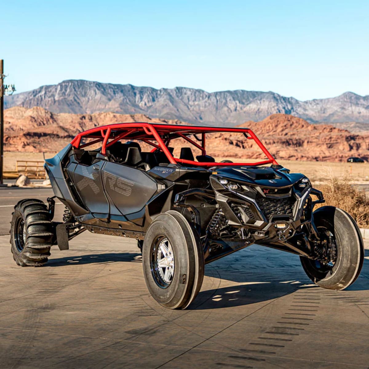 VooDoo Riders Can-Am Maverick R Max 4-Seater Fastback Roll Cage
