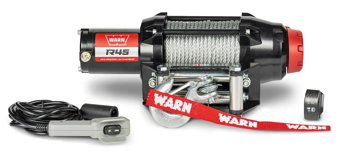 Warn 110045 R-Series 4500 lb Wire Rope Winch