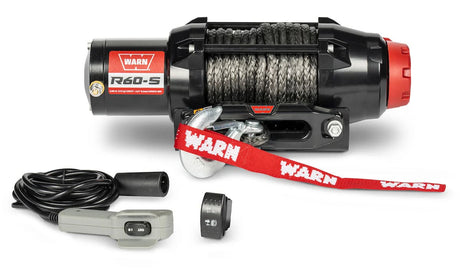 Warn 110060 R-Series 6000 lb Synthetic Rope Winch