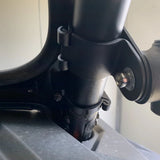 WD Electronics 1.75"-2" Round Tube Clamp Aluminum Side Mirror Set