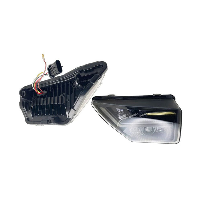 WD Electronics '16+ Kawasaki KRX Replacement Headlight Set w/ Switchback Function & Harness