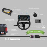 WD Electronics '16+ Kawasaki Teryx 2 & 4 Seater Front Turn Signal Kit
