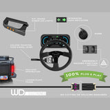 WD Electronics '18+ Polaris General Front Turn Signal Kit