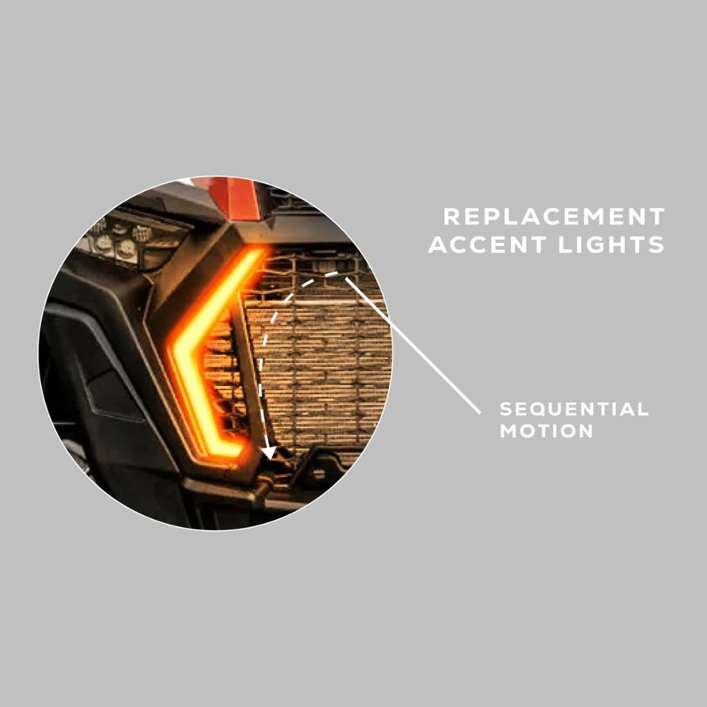 WD Electronics '19-'23 Polaris RZR XP 1000 Front Turn Signal Kit