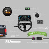 WD Electronics '19+ Can-Am Maverick Trail Front Turn Signal Kit