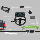WD Electronics '19+ Yamaha Wolverine X2 Front Turn Signal Kit