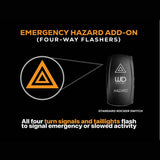 WD Electronics '21+ Yamaha Wolverine Rmax Front Turn Signal Kit