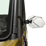 WD Electronics '24+ Kawasaki Ridge Chupacabra Cuero Pro Mirrors Door Mounts - Set of 2