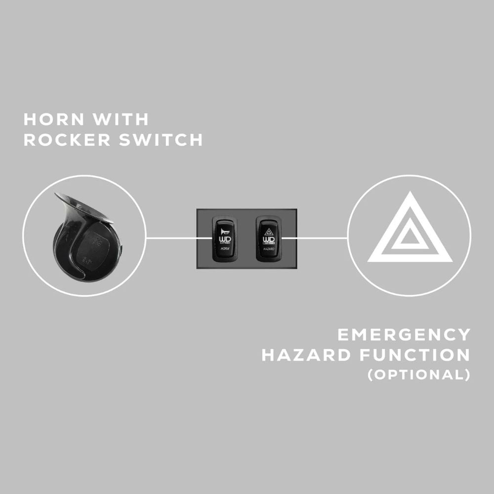 WD Electronics '24+ Polaris Ranger XD 1500 Premium & Ultimate Front Turn Signal Kit