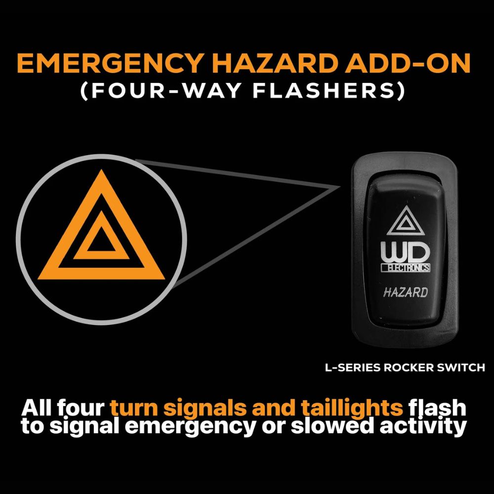 WD Electronics '24+ Polaris Ranger XD 1500 Premium & Ultimate Front Turn Signal Kit