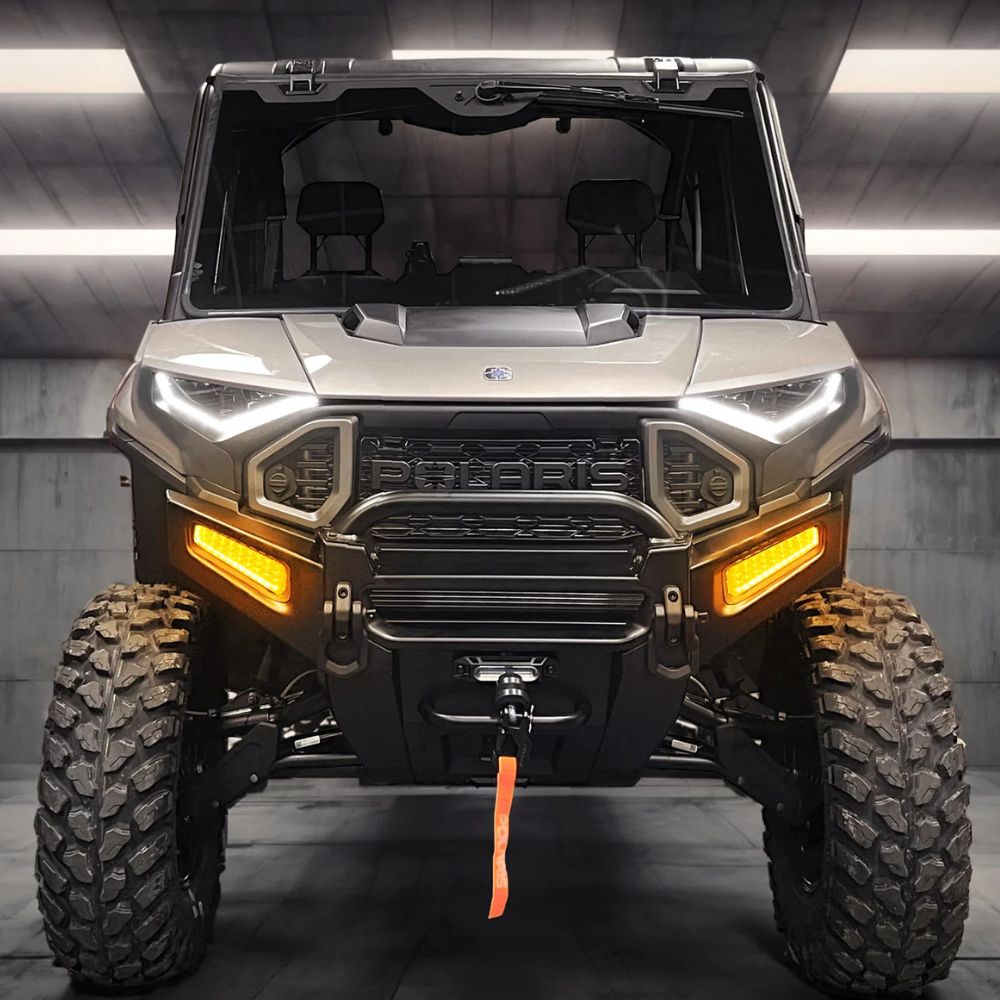 WD Electronics '24+ Polaris Ranger XP 1000 Auxiliary Lights w/ Harness