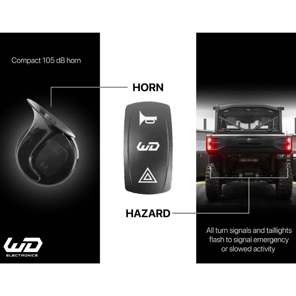 WD Electronics '26+ Can-Am Defender HD11 Turn Signal Kit