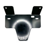 WD Electronics Polaris RZR Pro XP Center Mount License Plate Bracket
